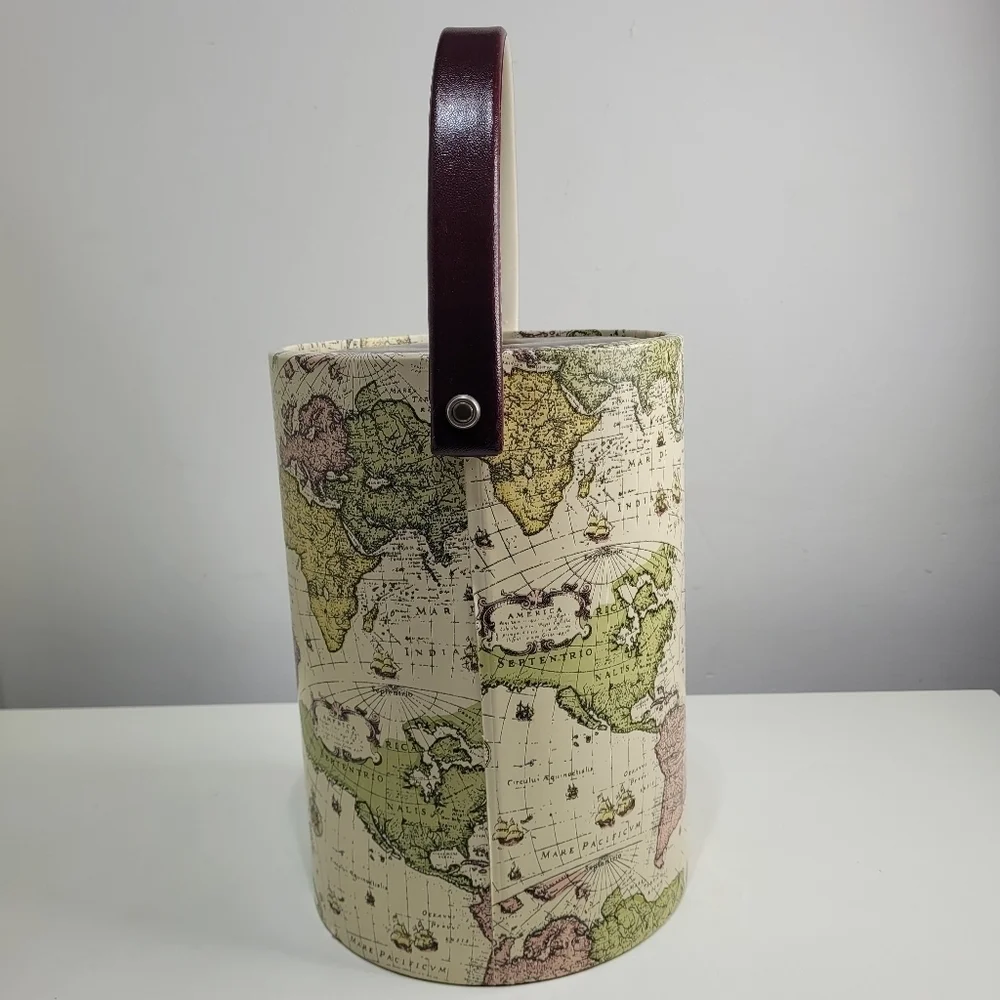 MCM World Map Ice Bucket 11